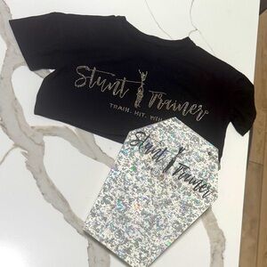 Like New Stunt Trainer for Flyers Stunting and YM Crop Tee